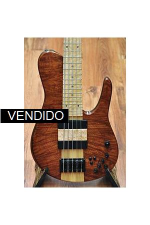 Fodera Flame Redwood Imperial MG5 Elite Fodera Flame Redwood Imperial MG5 Elite
